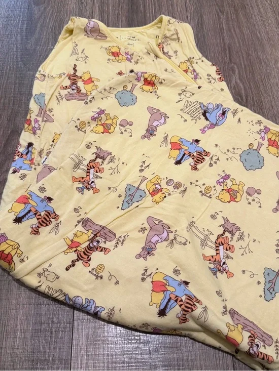 Little Sleepies Yellow Winnie the Pooh & Friends Sleep Sack