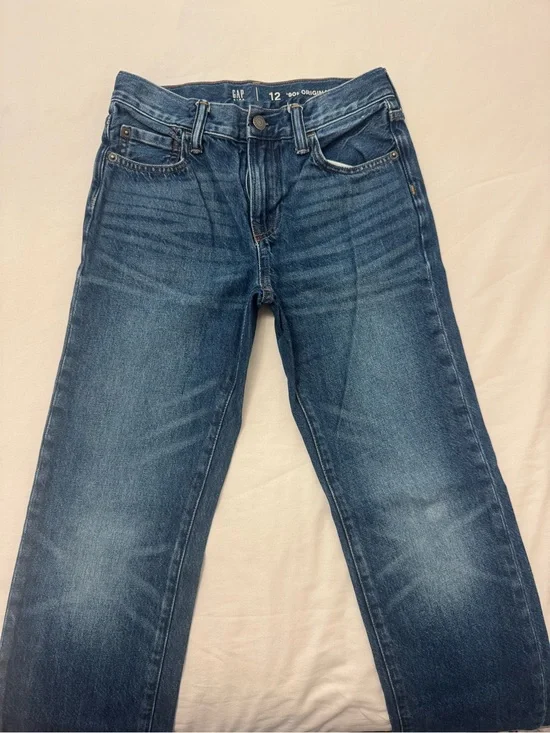 GAP Kids Blue 90’s Original Straight Jeans