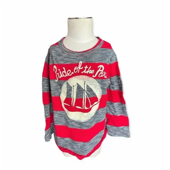 Toddler Boys Gap Pride if the Port Nautical Ranglan Shirt - Sz 3T