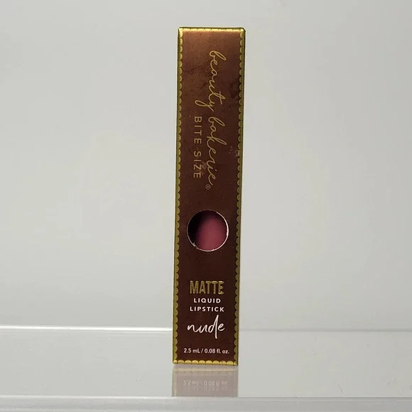 Beauty Bakerie Bite Size Matte Liquid Lipstick Nude SWEET BUNS 0.08 fl oz 2.5 mL