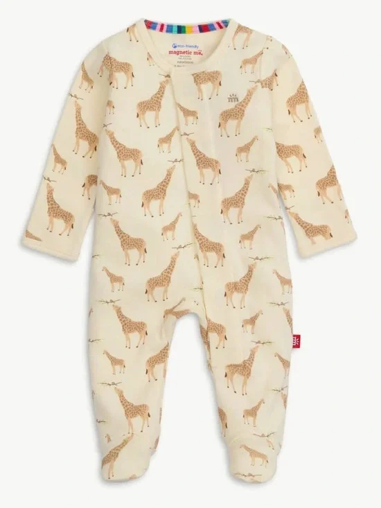 Magnetic Me Magnetic Footie 100% Organic Cotton Preemie