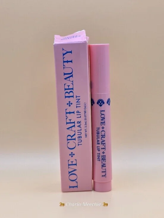 NIB Love Craft Beauty Tubular Lip Tint Cassette Crush