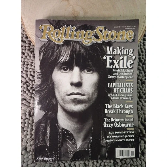 Rolling Stone Magazine May 27 2010 Issue‎ 1105 Keith Richards Making-No Label