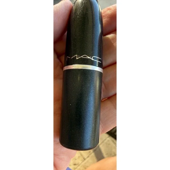 MAC Amplified Lipstick‎ Fusion Pink A44 Bright Fuchsia Creamy Finish 3g USED