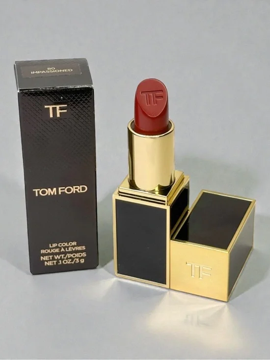 Tom Ford Lip Color Lipstick Shade 80 Impassioned NIB Full Size 3g