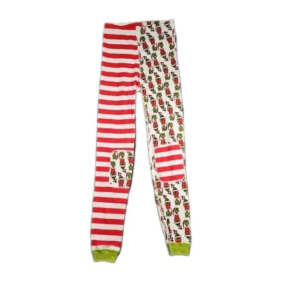 Hanna Andersson‎ Kids Dr Seuss Grinch Christmas Holiday Pajamas Size US 14