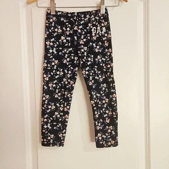 Gap Floral Blue Leggings