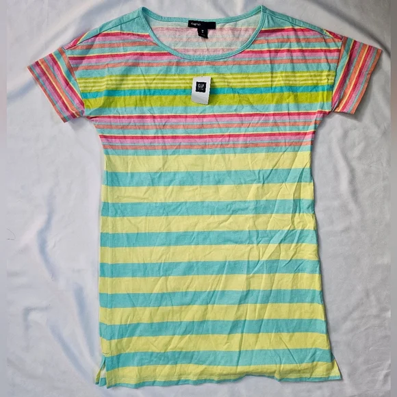 Gap Kids Colorful T-Shirt Dress- Medium (8)- NWT