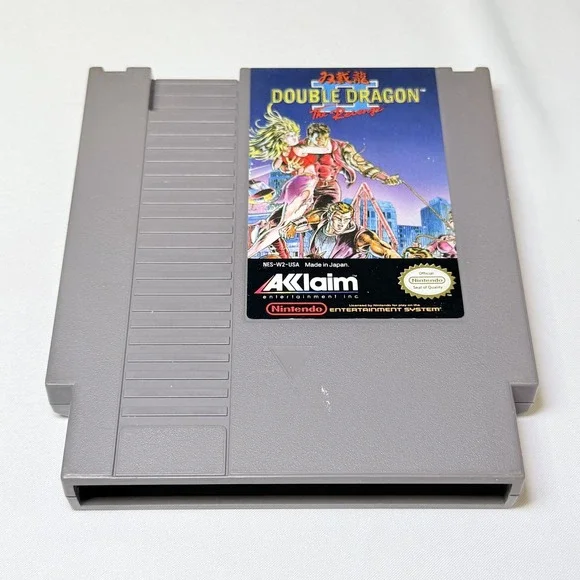 Double‎ Dragon NES Video Game Classic Beat 'Em Up Action