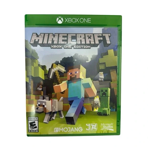 Minecraft Xbox One Edition Original Case & Disc Microsoft Mojang