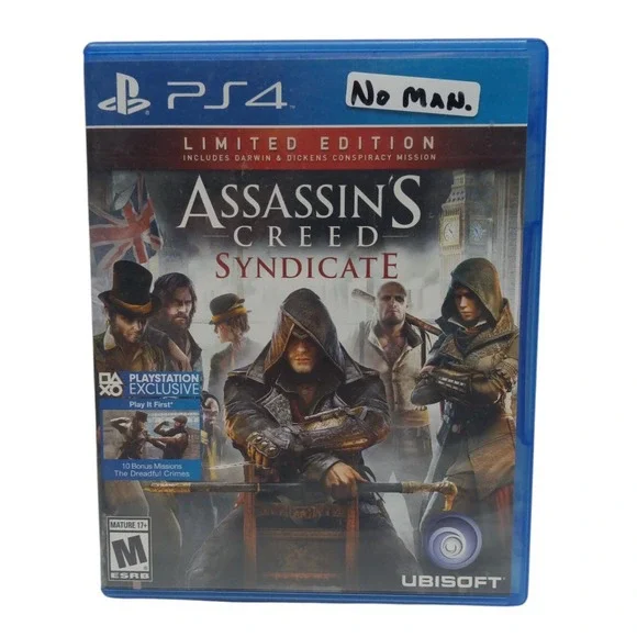 Assassin's‎ Creed Syndicate (PS4) CD clean, no manual