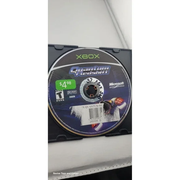 Quantum Redshift (Microsoft Xbox, 2002) Disc Only Tested and Working Great Cond.