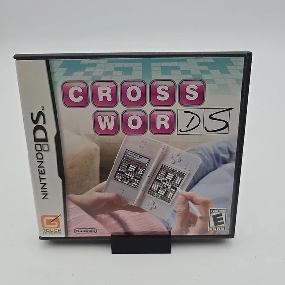 Crosswords DS (Nintendo DS, 2008) Complete with‎ Manual CIB Tested