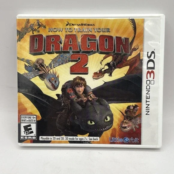 How to Train Your Dragon 2 (Nintendo 3DS, 2014) CIB