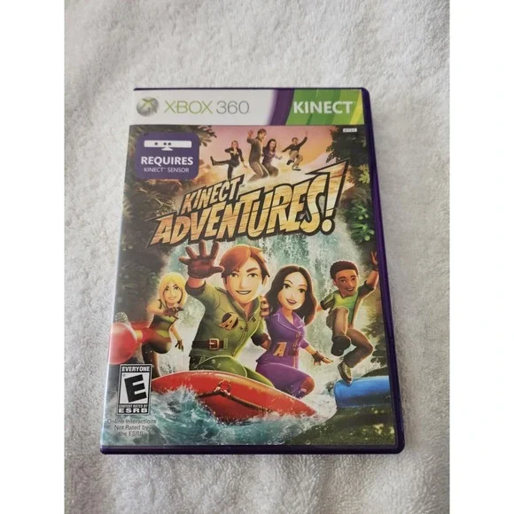 Kinect Adventures! Xbox 360 CIB With‎ Booklet
