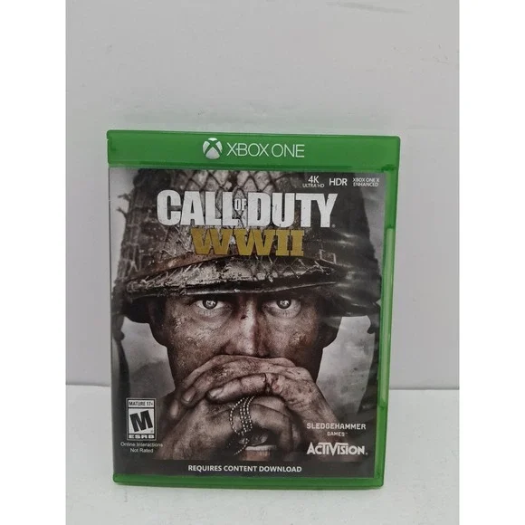 Call Of Duty WW2 Xbox1 game. - no scratches