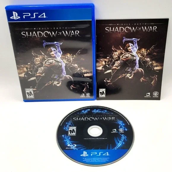 Middle-Earth: Shadow of‎ War - (Sony PlayStation 4 2017) PS4 CIB COMPLETE IN BOX