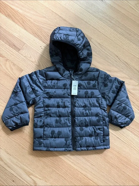 GAP x Disney Mickey Puffer Jacket