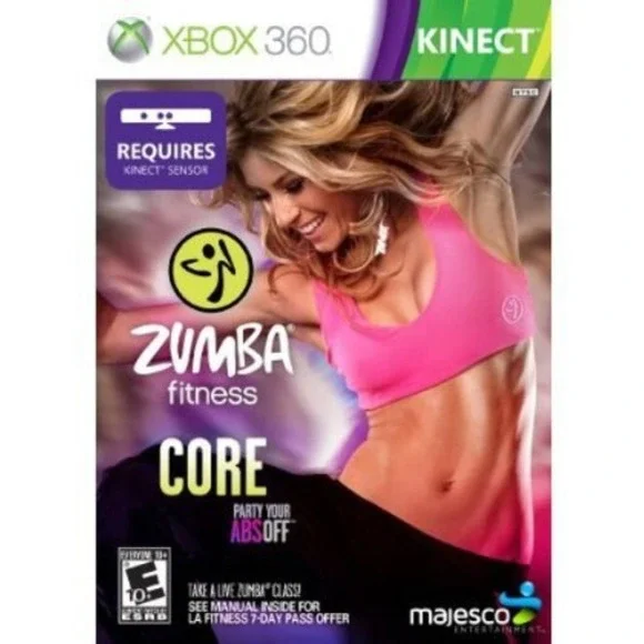 Zumba Fitness Core -‎ Xbox 360 - Video Game - NEW sealed #934