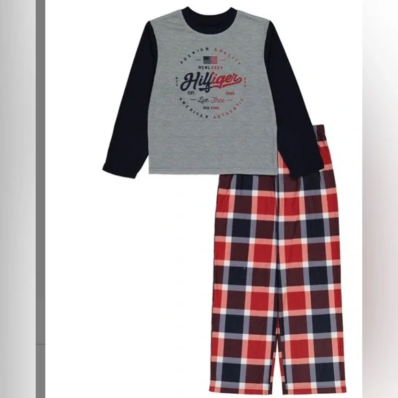 Tommy Hilfiger brand, size small 6/7, new with tags pajamas
