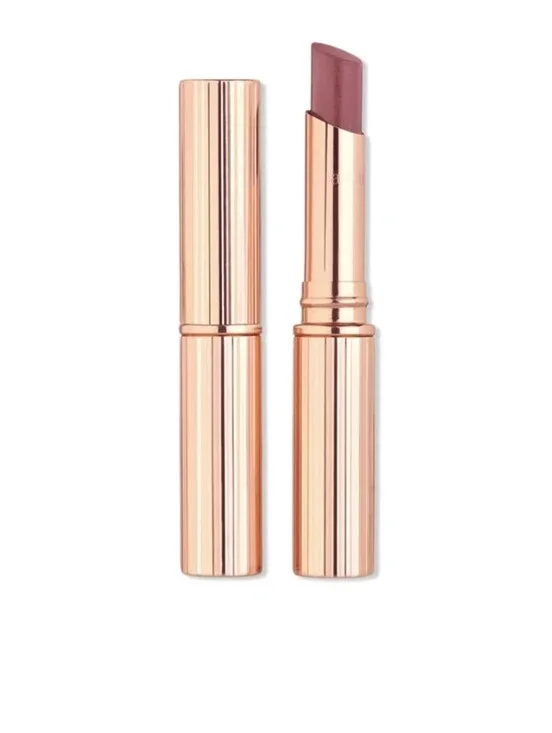 Charlotte Tilbury Superstar Lips Glossy Star Lit Lips: Pillow Talk, .06oz, NIB