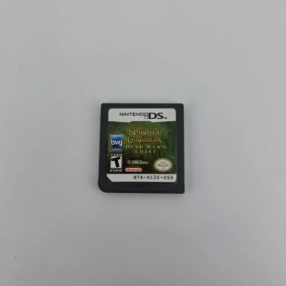Pirates of the Caribbean Dead Man's Chest Nintendo DS Game Cartridge‎