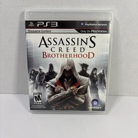 Assassins Creed Brotherhood Sony PlayStation 3 PS3 Action Adventure Game CIB