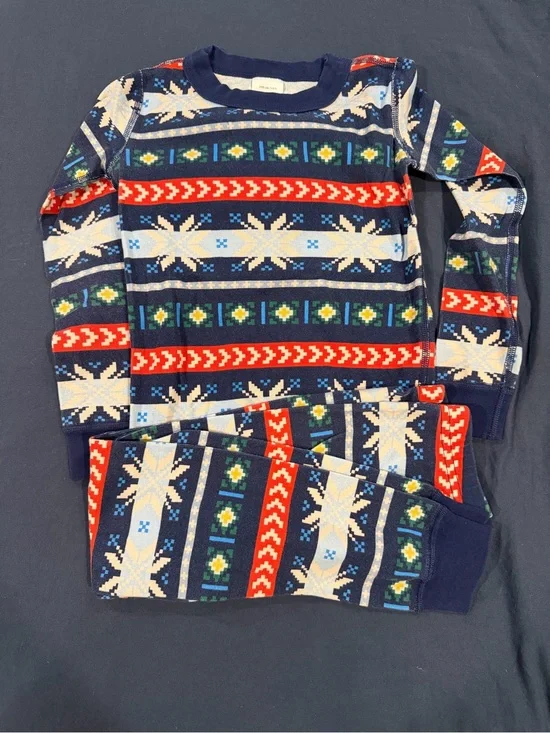 Kids Fair Isle Pajama Set - Hanna Andersson size 5