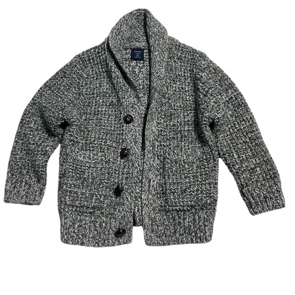 Grandpa Cardigan Charcoal gray Baby gap 2 years
