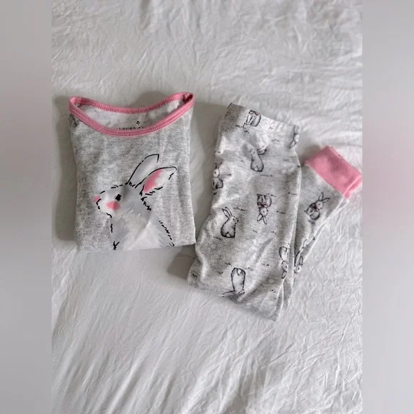 Bunny Grey Pajama size 3 T