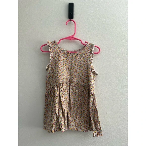 GAP • Floral Print Flutter Sleeve‎ Top