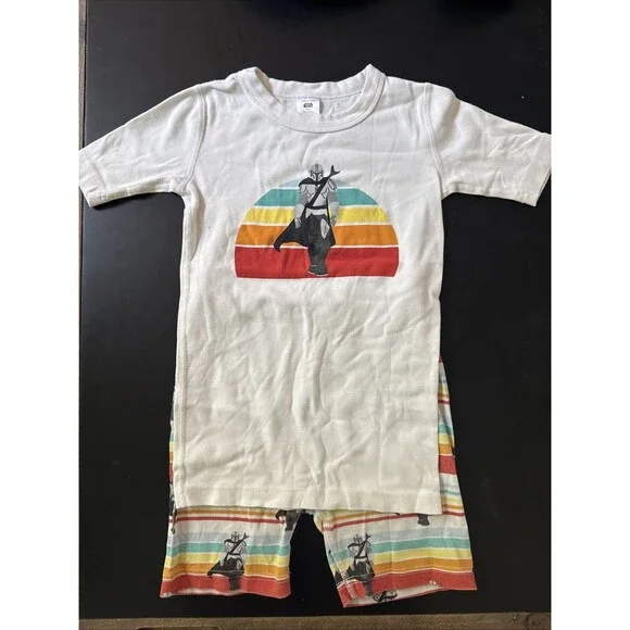 hanna andersson Mandalorian pajamas 140 Size 10