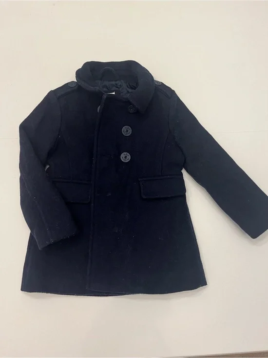 Classic Navy Kids Peacoat Jacket