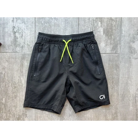 Gap Fit Boy Athletic Short Gym Quick Dry Mesh Lined Pull On Elastic Waist XS 4-5