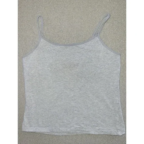 GAP Size 10 Kids Gray Spaghetti Strap Tank Top