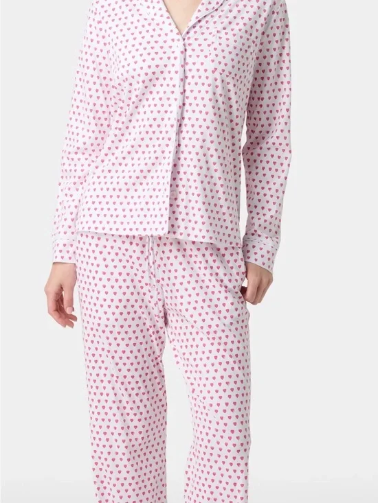 Roller Rabbit Pink Heart-Print woman’s  Pajama Set