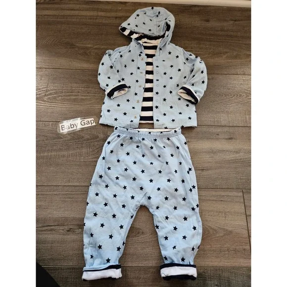 Baby gap reversible‎ set 6-12 mos