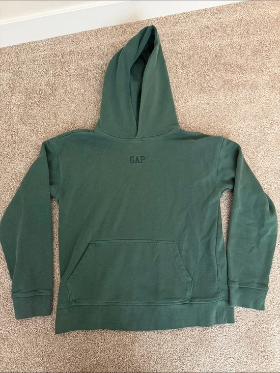 GAP Dark Green Pullover Hoodie