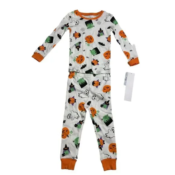 Tommy Bahama Kids Halloween Pajama Set 3T (Top) Bottom‎ (2T) Ghost Pumpkin