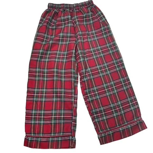 DISNEY Store Christmas Tartan Plaid Pajamas 5/6