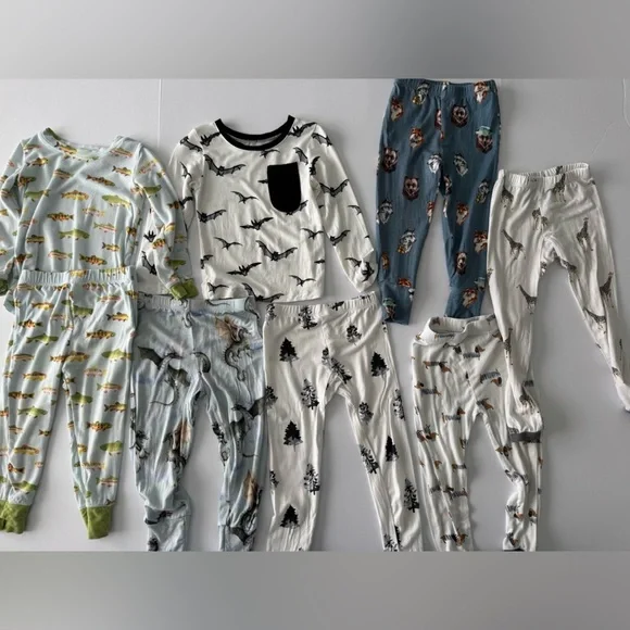 Bamboo Misc Pajama Lot Sizes 18-24M