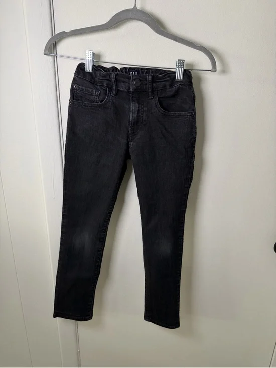 GAP Girls Stretch Skinny Jeans | Black Denim | GUC | Size 8