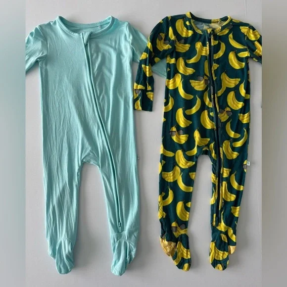 Posh Peanut Zippy Pajamas Bundle of 2 Pairs Size 18-24M