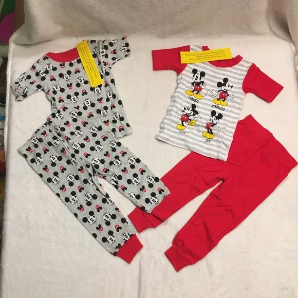 New mockey mouse‎ Pajamas 24m
