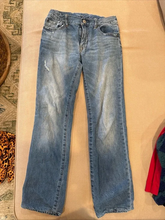 GAP boys lined jeans regular straight size 12