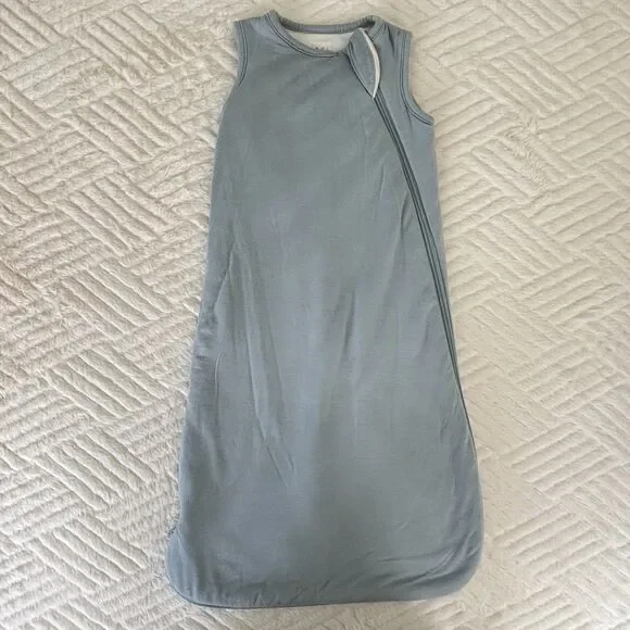 Kyte Baby 0-3 Months Light Blue Bamboo Sleep Bag Sleep Sack 1.0 TOG Zip