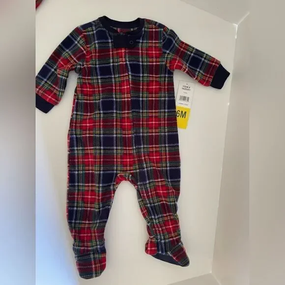 Eddie Bauer Plaid Sleeper 6 Months