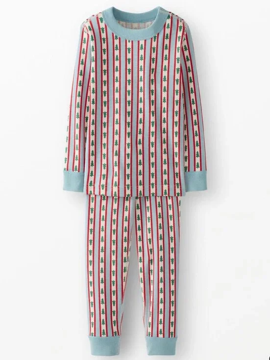Hanna Andersson Holiday HannaJams Pajama Set- 8