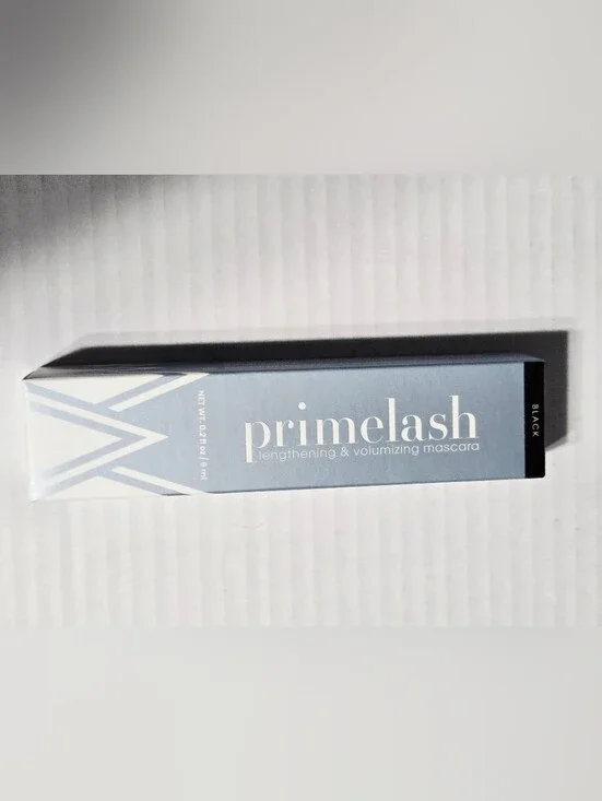 PrimeLash Lengthening & Volumizing Mascara Black 0.21 oz 6ml New Sealed Exp 2028