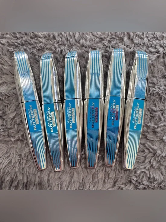 LOREAL Paris (5) 870 BLACK Butterfly Mascara Volume Waterproof & (1) 871 New